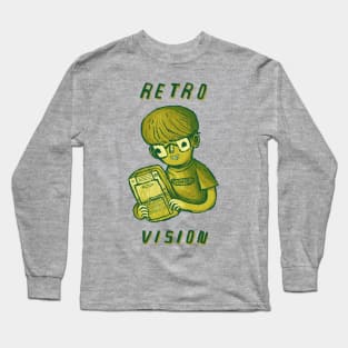 retro vision Long Sleeve T-Shirt